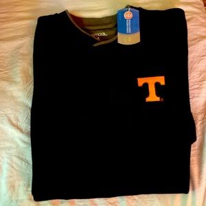 Univ. of TN sweatshirt with officially licensed collegiate product tag.